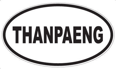 THANPAENG - Oval Sticker