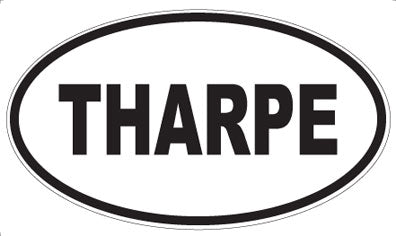 THARPE - Oval Sticker