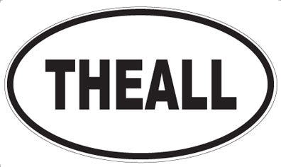 THEALL - Oval Sticker