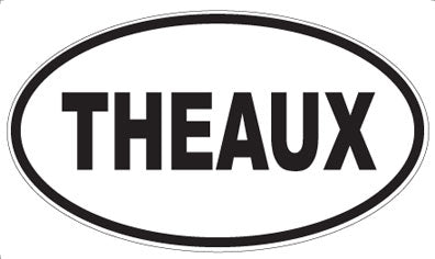 THEAUX - Oval Sticker