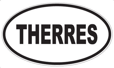 THERRES - Oval Sticker