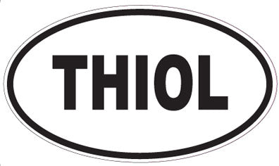 THIOL - Oval Sticker