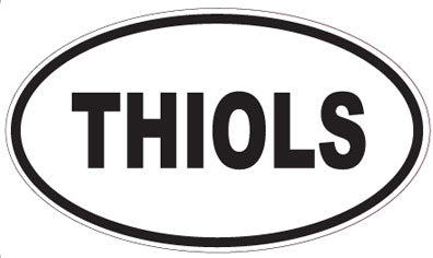 THIOLS - Oval Sticker