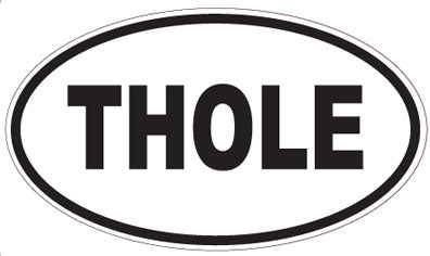THOLE - Oval Magnet
