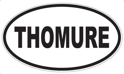 THOMURE - Oval Sticker