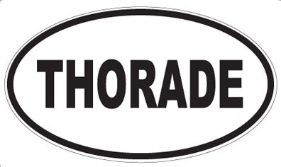 THORADE - Oval Sticker
