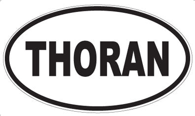 THORAN - Oval Sticker