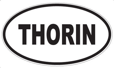 THORIN - Oval Sticker