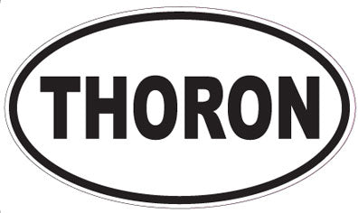 THORON - Oval Sticker