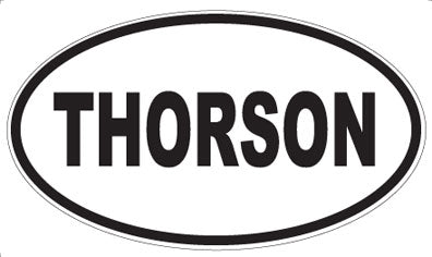 THORSON - Oval Sticker