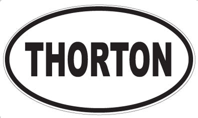 THORTON - Oval Sticker
