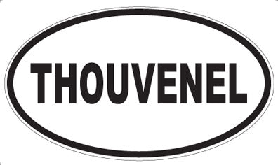 THOUVENEL - Oval Sticker
