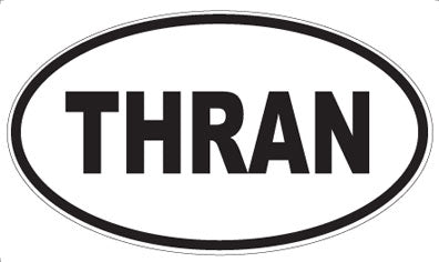 THRAN - Oval Sticker
