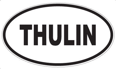 THULIN - Oval Sticker
