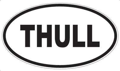 THULL - Oval Sticker