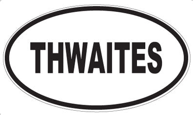 THWAITES - Oval Sticker