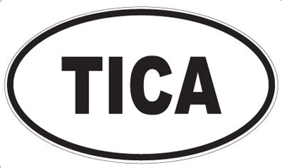 TICA - Oval Magnet