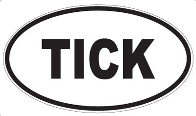 TICK - Oval Magnet