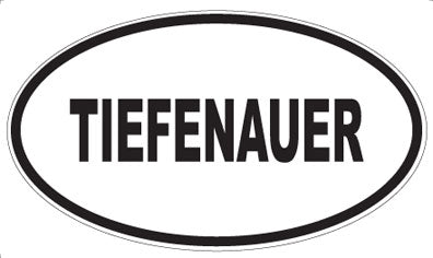 TIEFENAUER - Oval Magnet