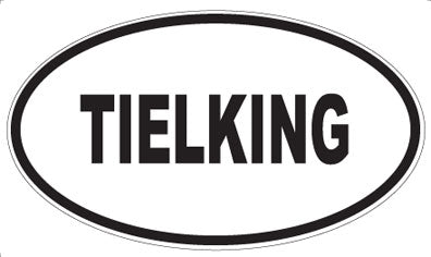 TIELKING - Oval Magnet