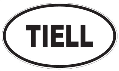 TIELL - Oval Magnet