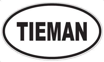 TIEMAN - Oval Magnet