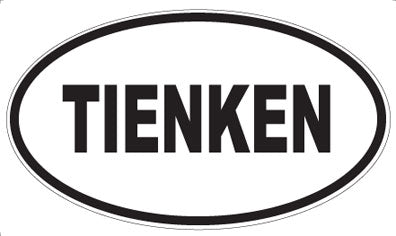 TIENKEN - Oval Magnet