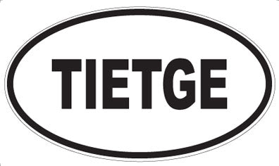 TIETGE - Oval Magnet