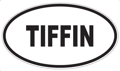 TIFFIN - Oval Magnet