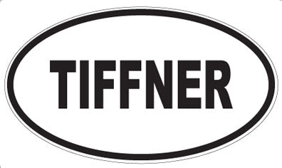 TIFFNER - Oval Magnet