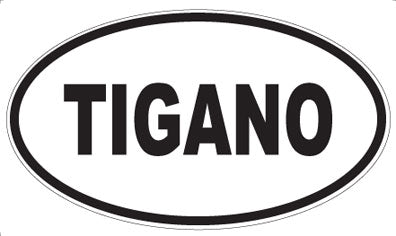 TIGANO - Oval Sticker