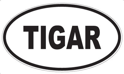 TIGAR - Oval Magnet