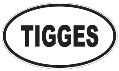 TIGGES - Oval Magnet