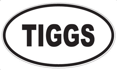 TIGGS - Oval Magnet