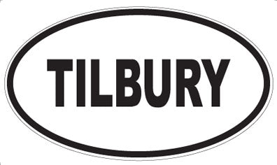 TILBURY - Oval Magnet