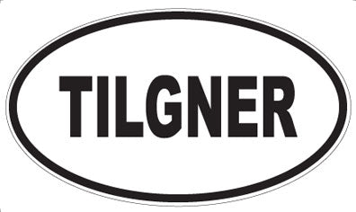 TILGNER - Oval Magnet