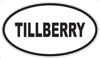 TILLBERRY - Oval Magnet