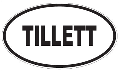 TILLETT - Oval Magnet