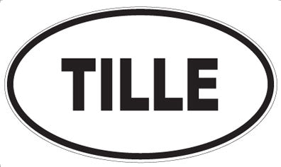 TILLE - Oval Magnet