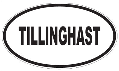 TILLINGHAST - Oval Magnet