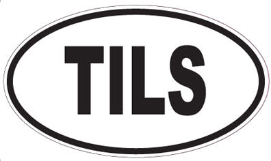 TILS - Oval Sticker