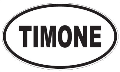 TIMONE - Oval Magnet