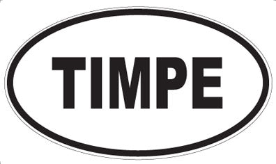 TIMPE - Oval Magnet