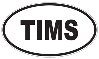 TIMS - Oval Magnet