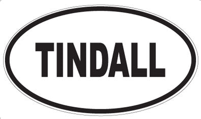 TINDALL - Oval Magnet