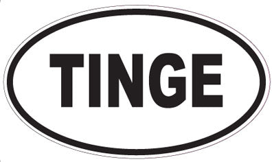 TINGE - Oval Magnet