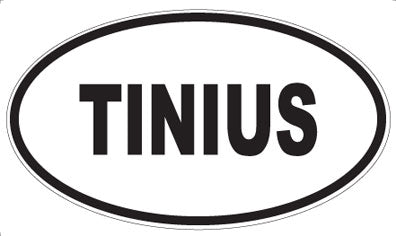 TINIUS - Oval Magnet