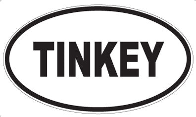 TINKEY - Oval Magnet