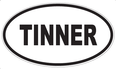 TINNER - Oval Magnet