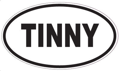 TINNY - Oval Magnet